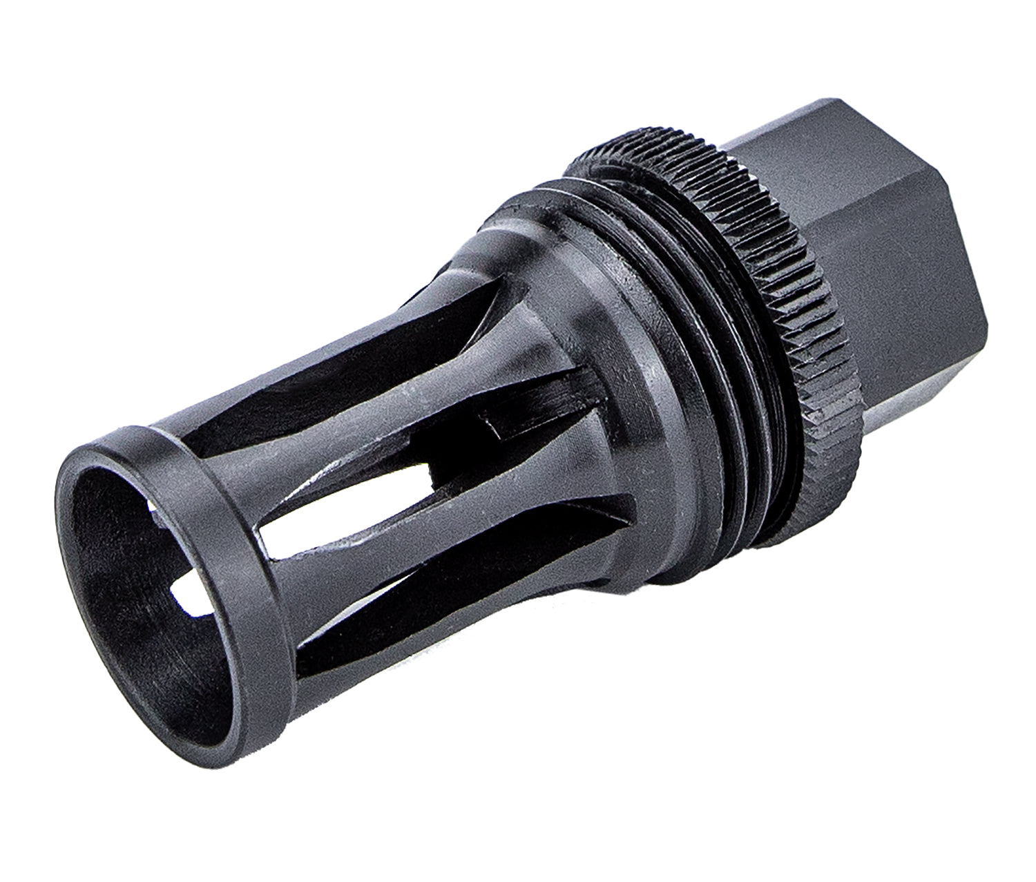 KGM QD Flash Hider G36 Compatible Black Nitride Steel Muzzle Device