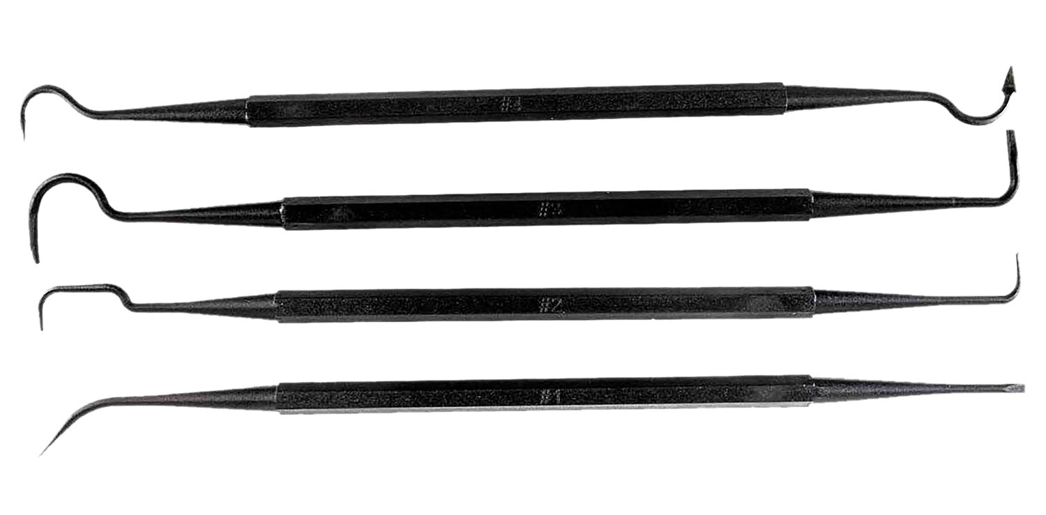 Tapco TAP22015 Black Cleaning Picks 4 Pack Multi-Size Gun Cleaning Tool Set
