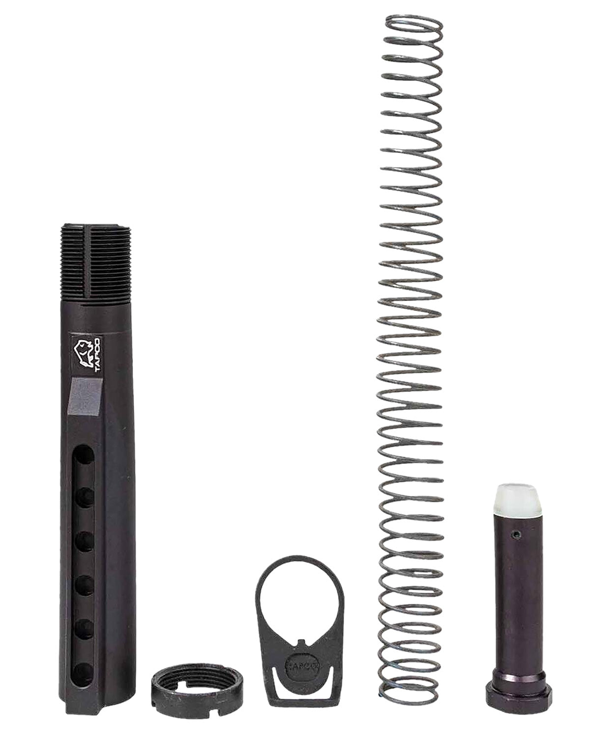 Tapco TAP22058 Complete Buffer Tube Assembly Kit Black AR-15 Platform