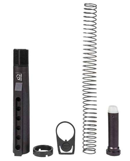 Tapco TAP22058 Complete Buffer Tube Assembly Kit Black AR-15 Platform