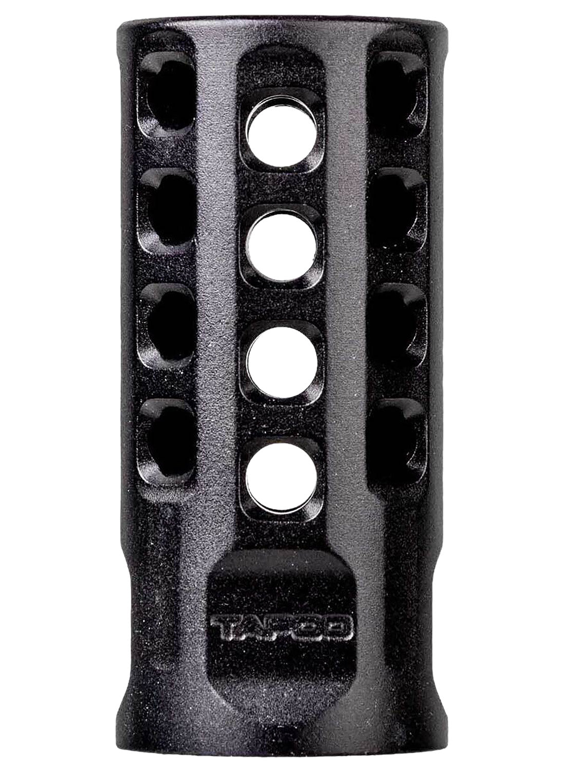 Tapco TAP22004 Black Anodized 22 LR Muzzle Brake 1/2"x28 2" OAL for .920" Bull Barrels