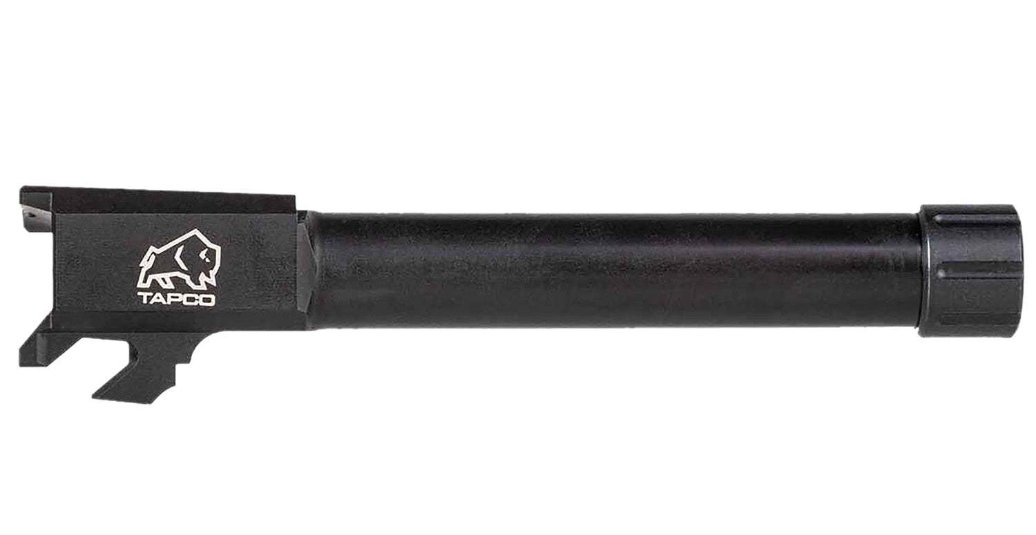 Tapco TAP22027 Springfield Hellcat Pro 9mm Threaded Drop-In Barrel Black Nitride Stainless Steel