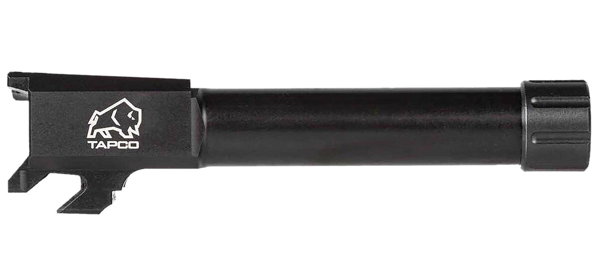 Tapco TAP22028 Springfield Hellcat 9mm Threaded Drop-In Barrel Black Nitride Stainless Steel
