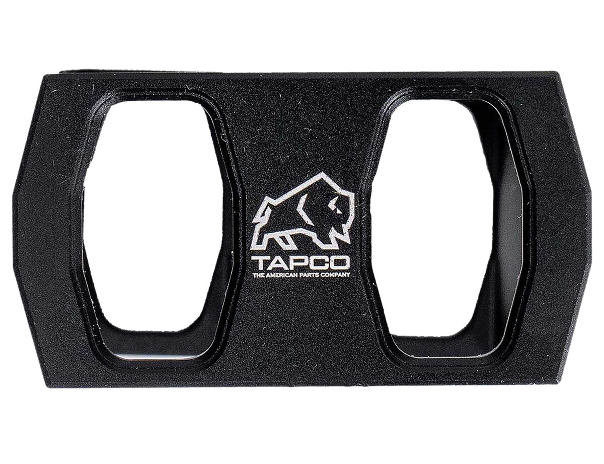 Tapco TAP22091 5.56x45mm AR-15 Magazine Coupler, Holds 2 Mags - Black Machined Aluminum