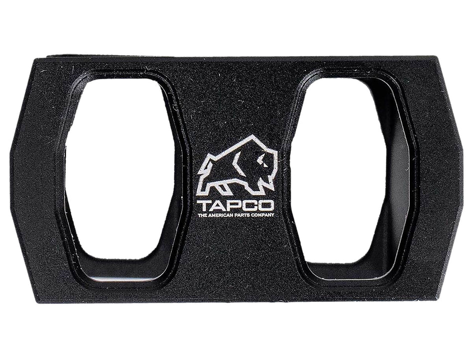 Tapco TAP22091 5.56x45mm AR-15 Magazine Coupler, Holds 2 Mags - Black Machined Aluminum