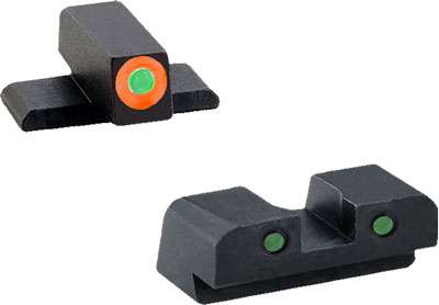 AmeriGlo Springfield XD Spartan Tactical Green/Green 3-Dot Operator Sight Set