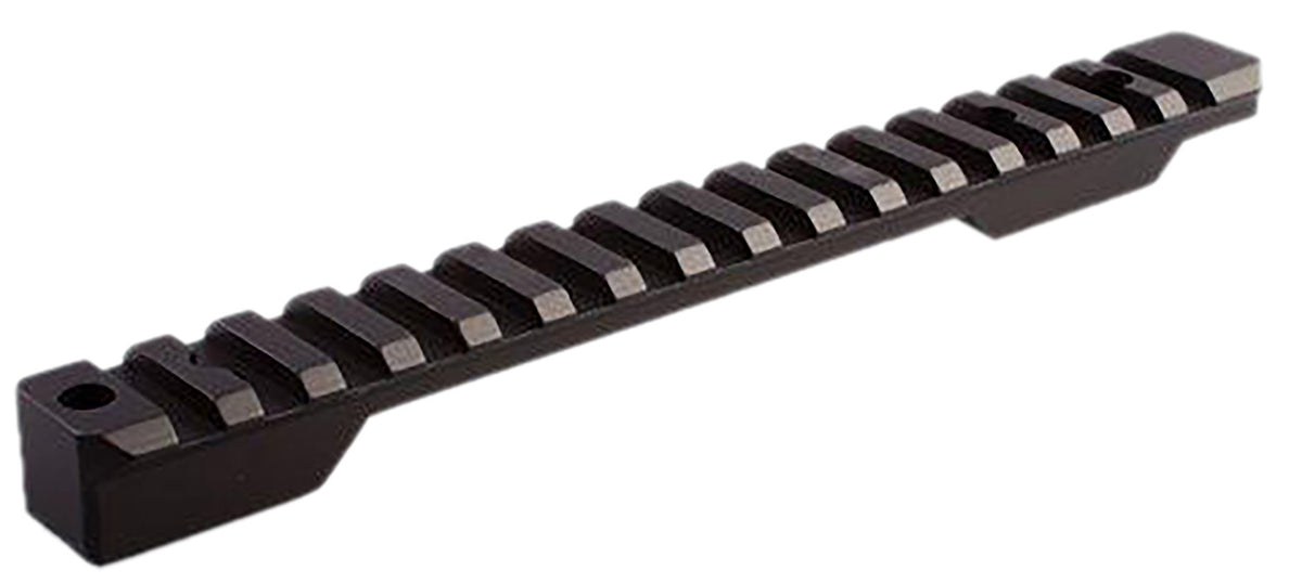 Talley PLM258160 Long Action 20 MOA Optic Picatinny Rail Mount Black Anodized Aluminum