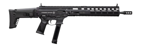 Grand Power 810091156094 Stribog SP9A3G 9mm Luger 16" Black Barrel, Black Receiver, Polymer Stock & Grip
