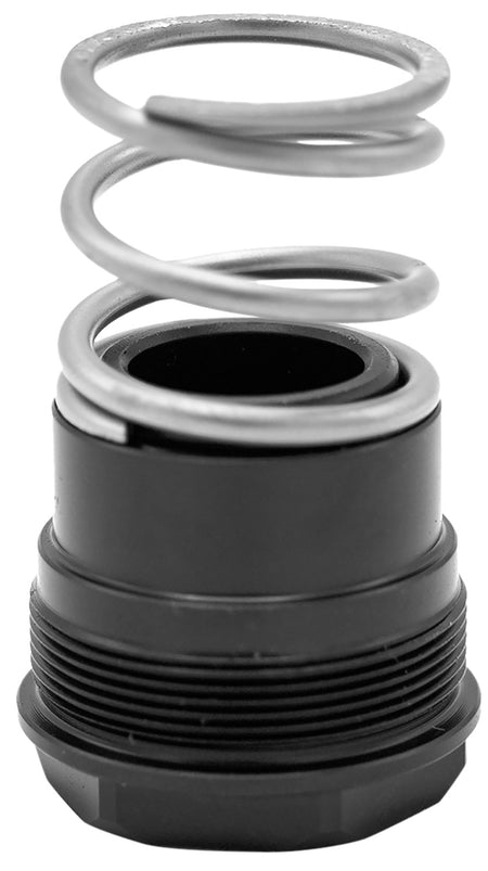 Huxwrx 3-Lug Housing Adapter 1836 9mm 1/2"x28 Black Nitride