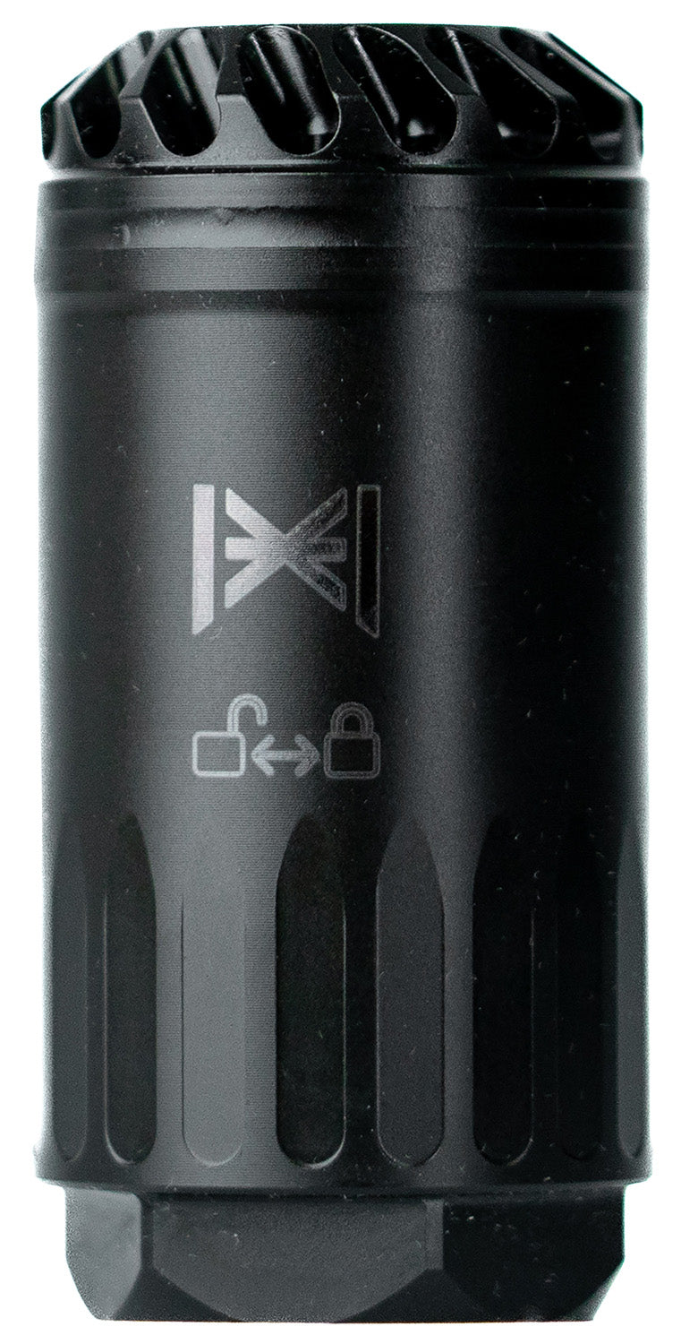 Huxwrx Blastphemy Blast Deflector 1985 Black Cerakote Steel