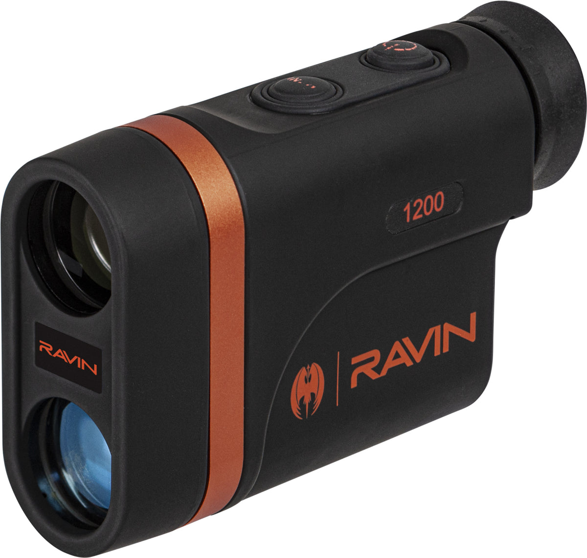 Ravin Crossbows Laser Rangefinder R151 Black Orange 1200 yd LCD Display