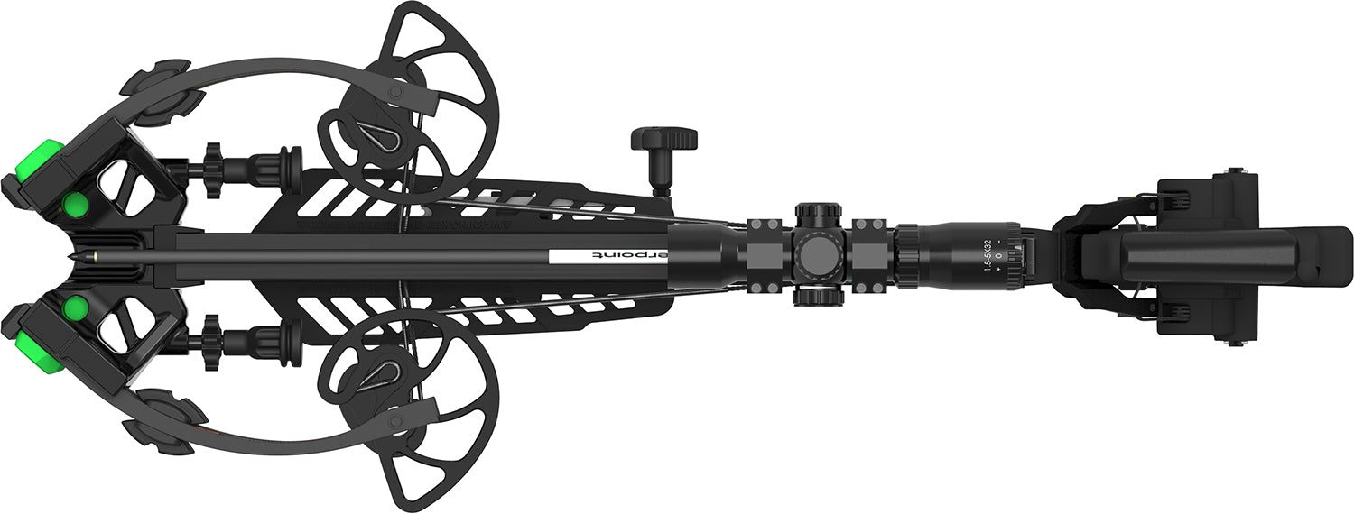 Centerpoint C0013 Amped Black Crossbow 32.93" 430 FPS with Silent Cocking