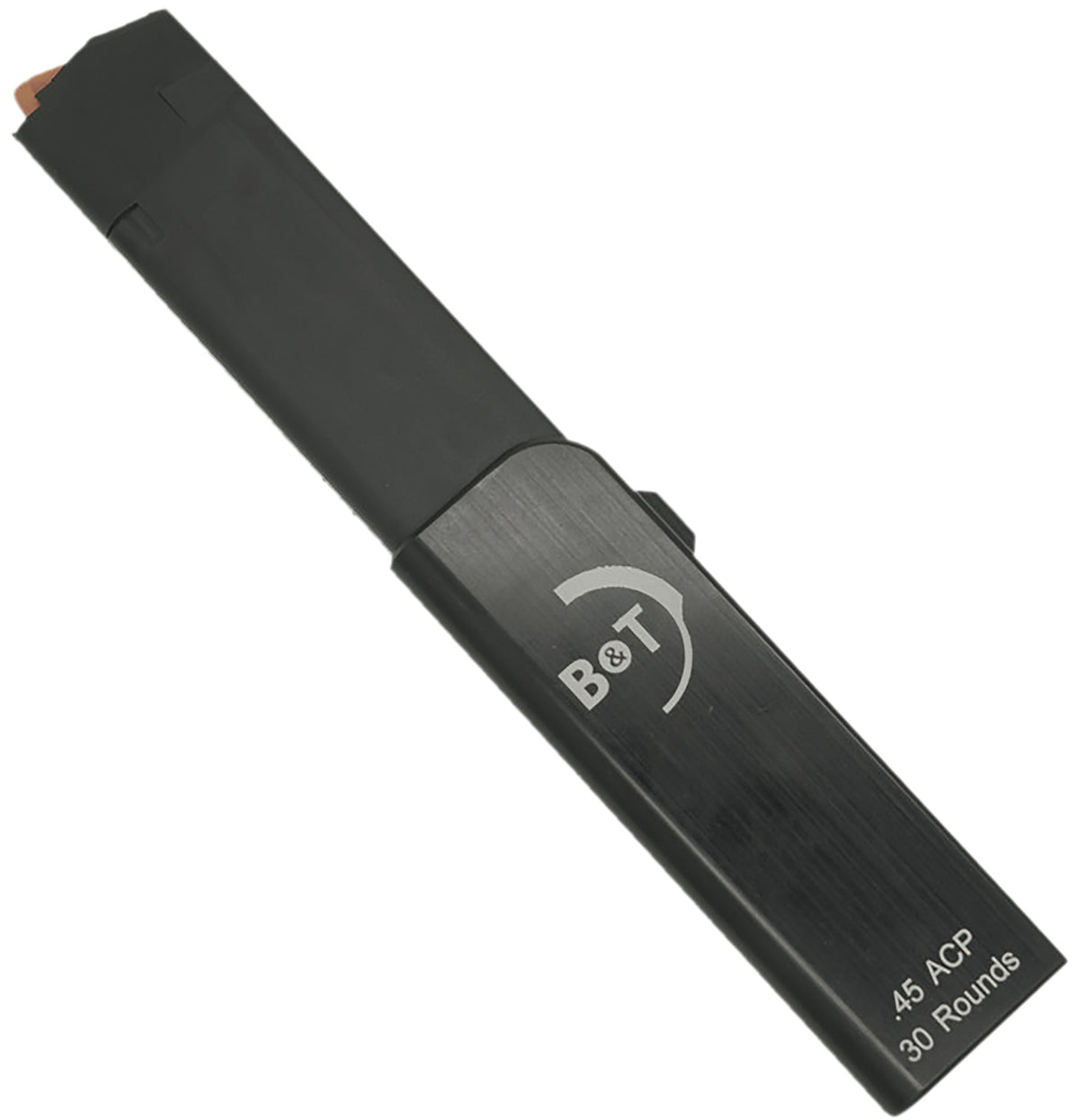 B&T BT-220599 30rd .45 ACP Black Polymer Magazine for APC45-G/SPC45-G