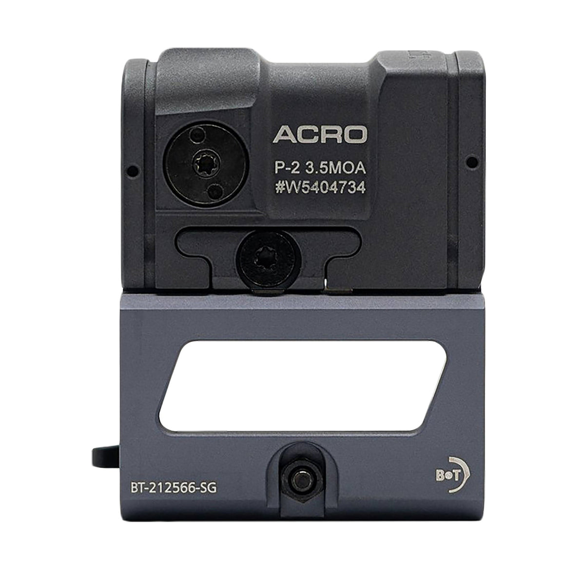 Aimpoint ACRO P-2 Gray 1x 3.5 MOA Red Dot Optic B&T QD 39mm