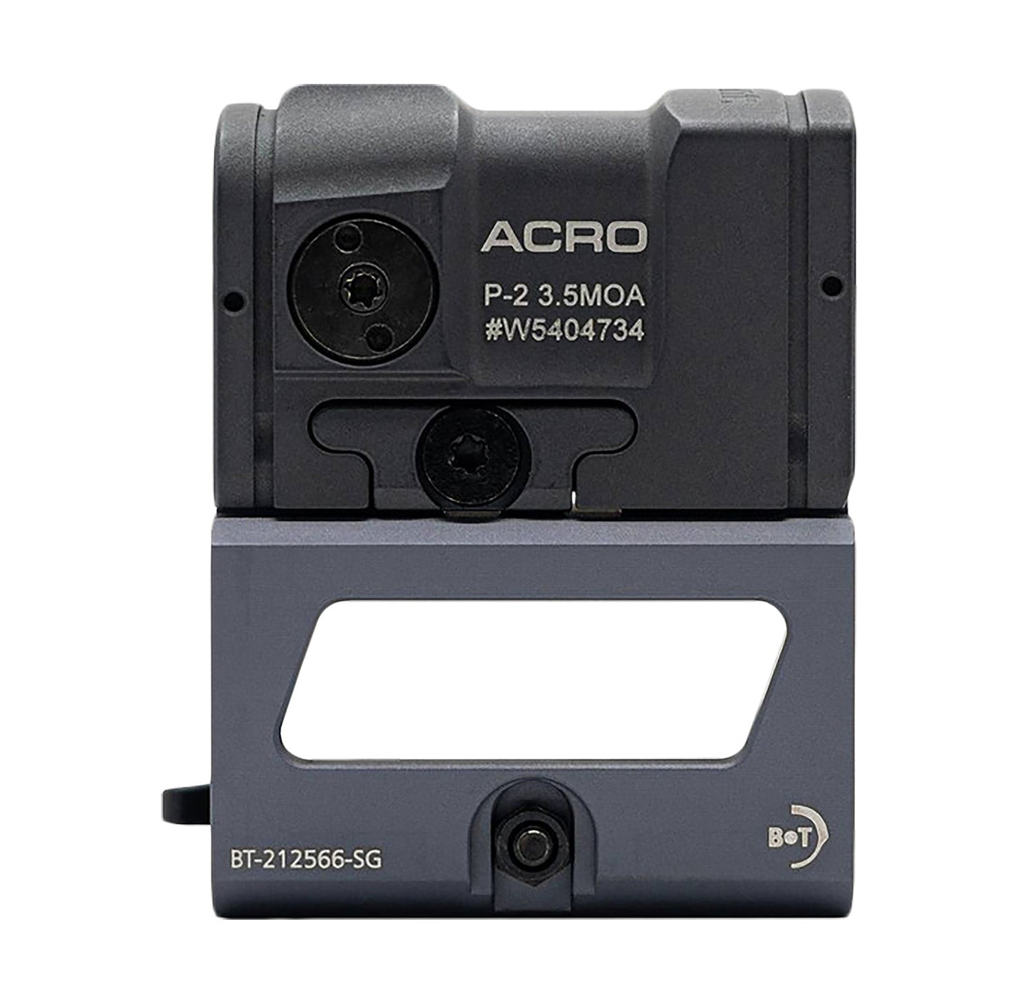 Aimpoint ACRO P-2 Gray 1x 3.5 MOA Red Dot Optic B&T QD 39mm