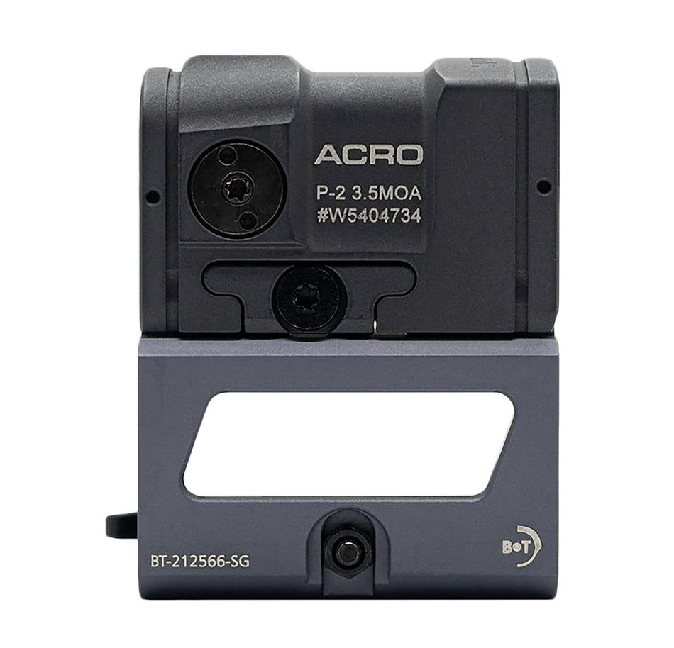 Aimpoint ACRO P-2 Gray 1x 3.5 MOA Red Dot Optic B&T QD 39mm