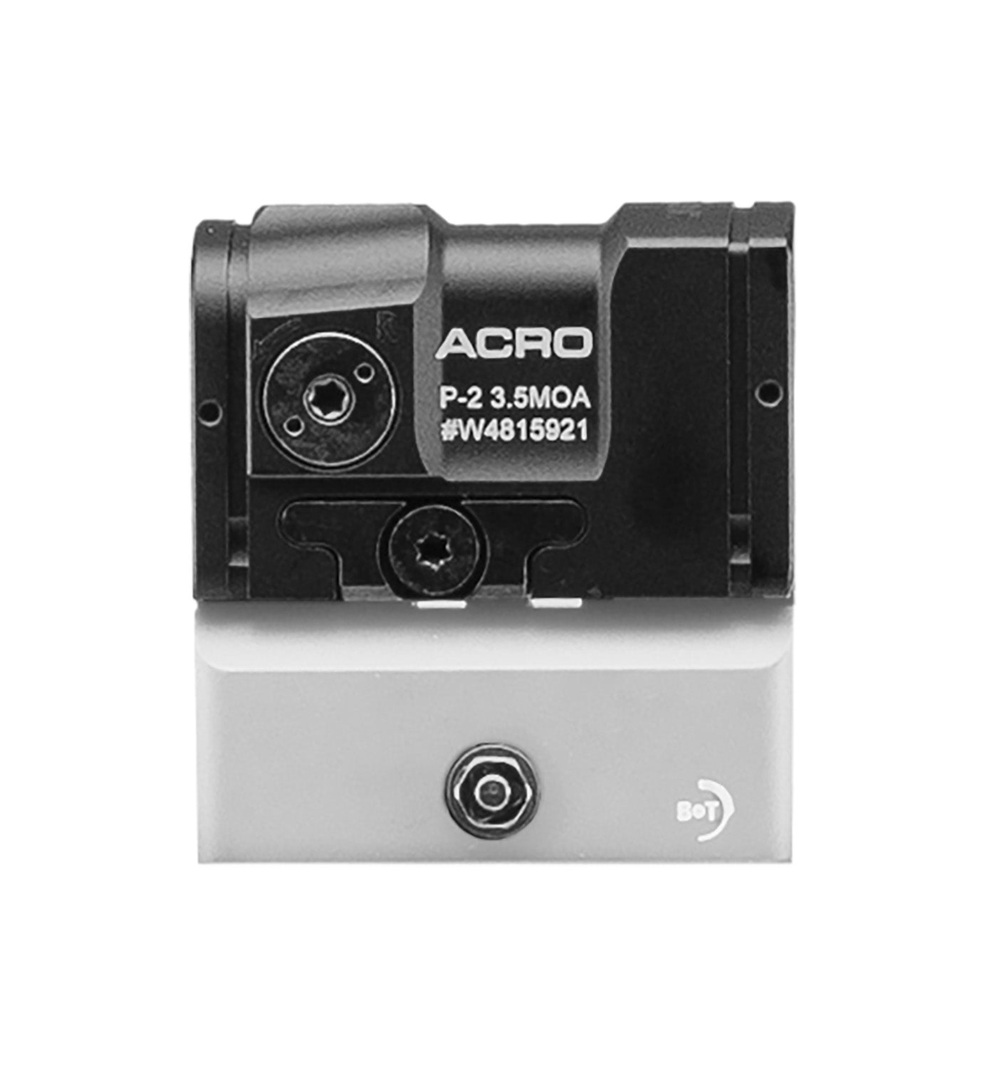 Aimpoint ACRO C-2 Black 1x 3.5 MOA Enclosed Red Dot B&T QD 39mm