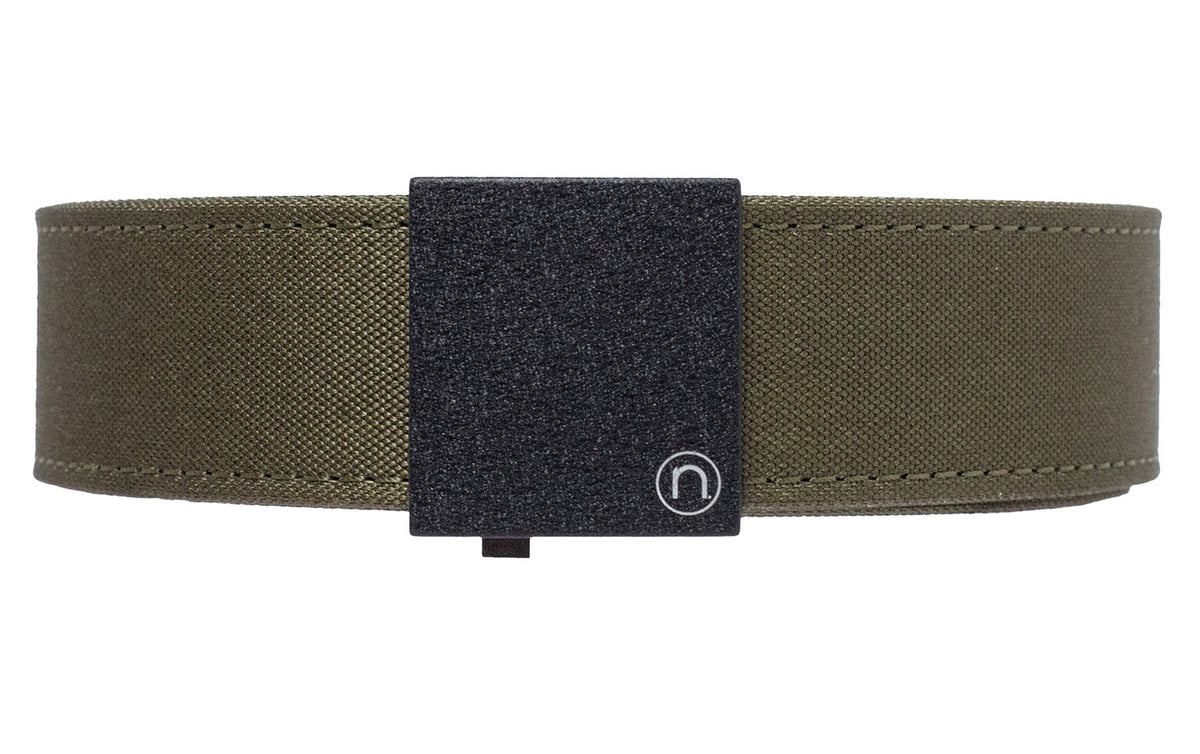 Nexbelt PCS5211 OD Green Nylon EDC Ratchet Belt 1.50" Push Button