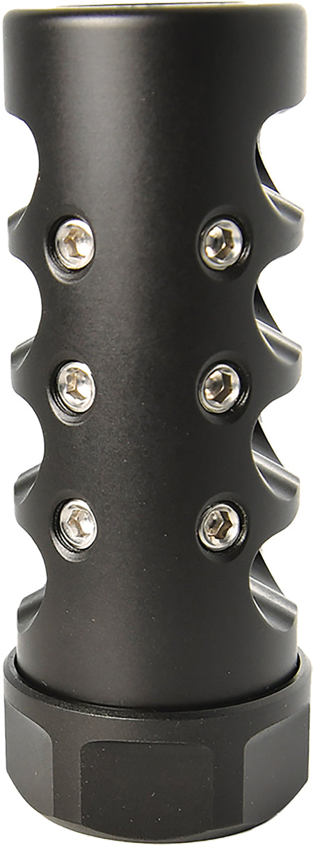 APA G4L5830N Gen 4 Little Bastard Black Nitride Muzzle Brake 30 Cal 5/8"x24 Tunable Ports