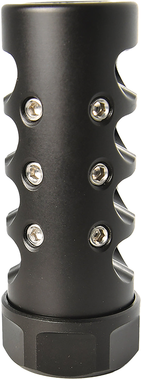 APA G4L5830N Gen 4 Little Bastard Black Nitride Muzzle Brake 30 Cal 5/8"x24 Tunable Ports