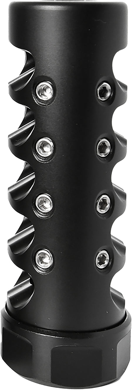 APA G4F5865N Gen 4 Fat Bastard Black Nitride Muzzle Brake 6.5mm 5/8"x24 Tunable Ports