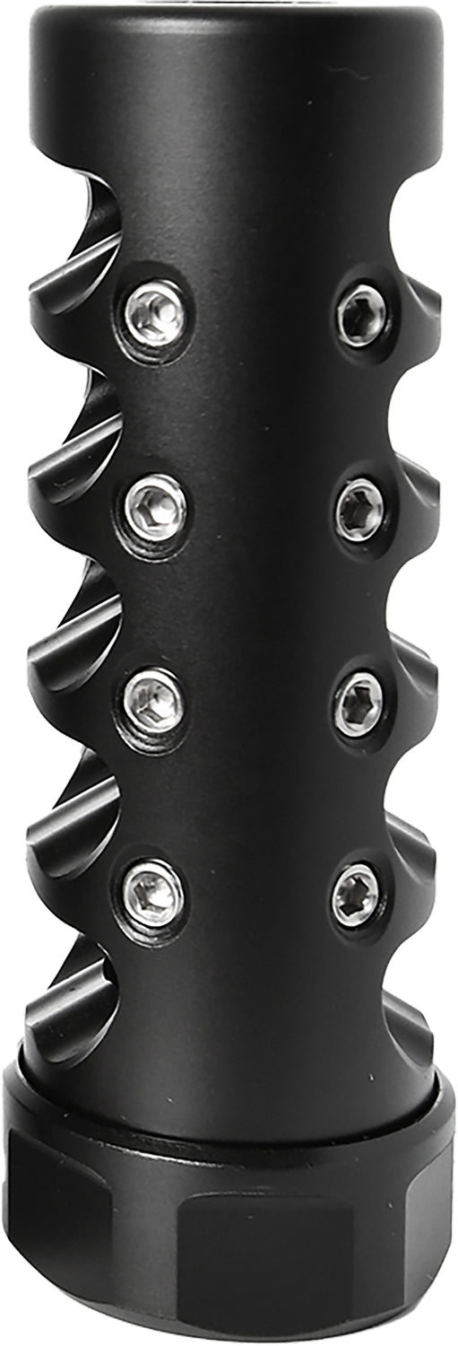 APA G4F5830N Gen 4 Fat Bastard Black Nitride Muzzle Brake 30 Cal 5/8"x24 Tunable Ports