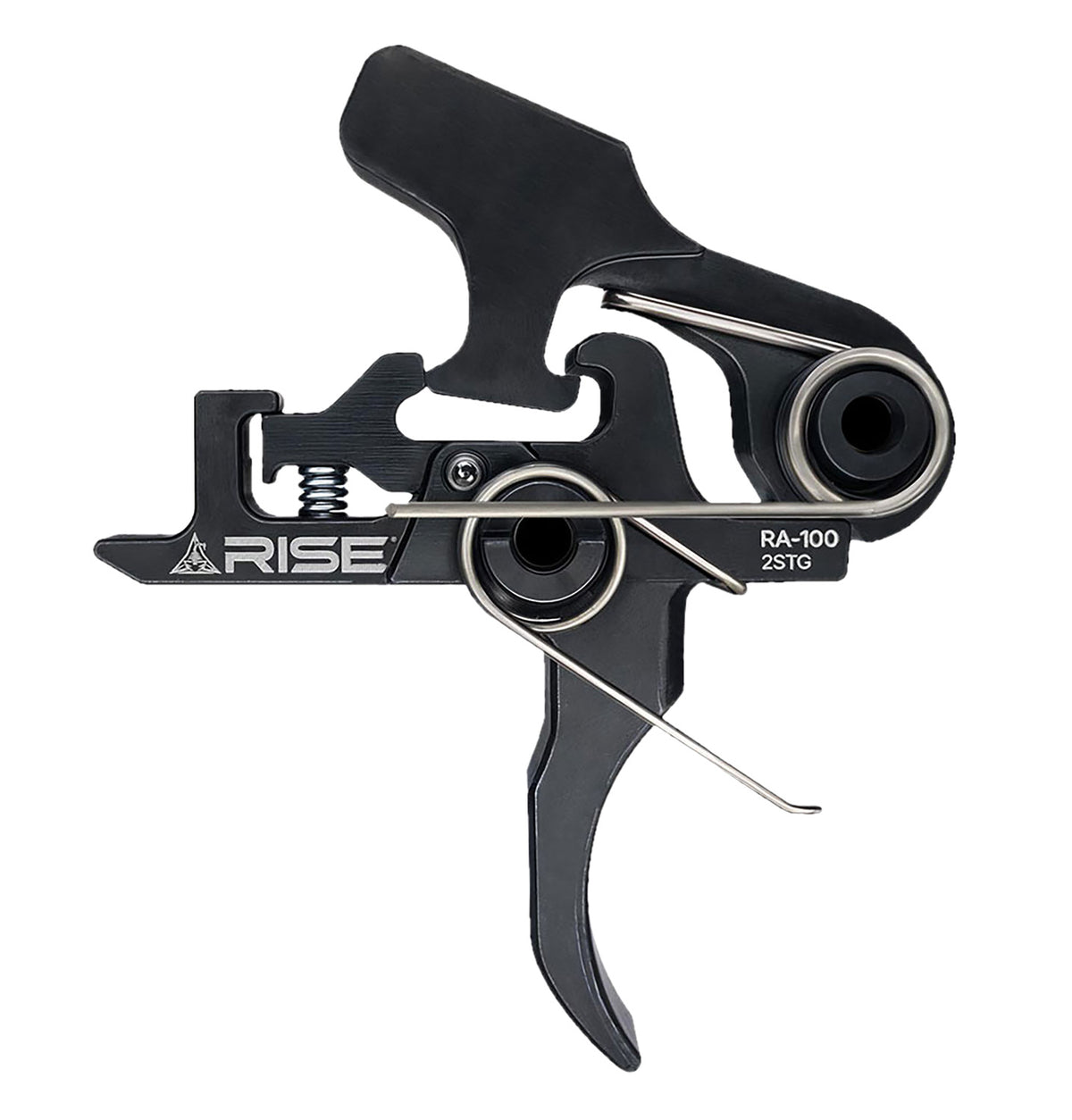 Rise Armament RA-100 AR-Platform Curved Two-Stage Trigger Black Nitride Finish