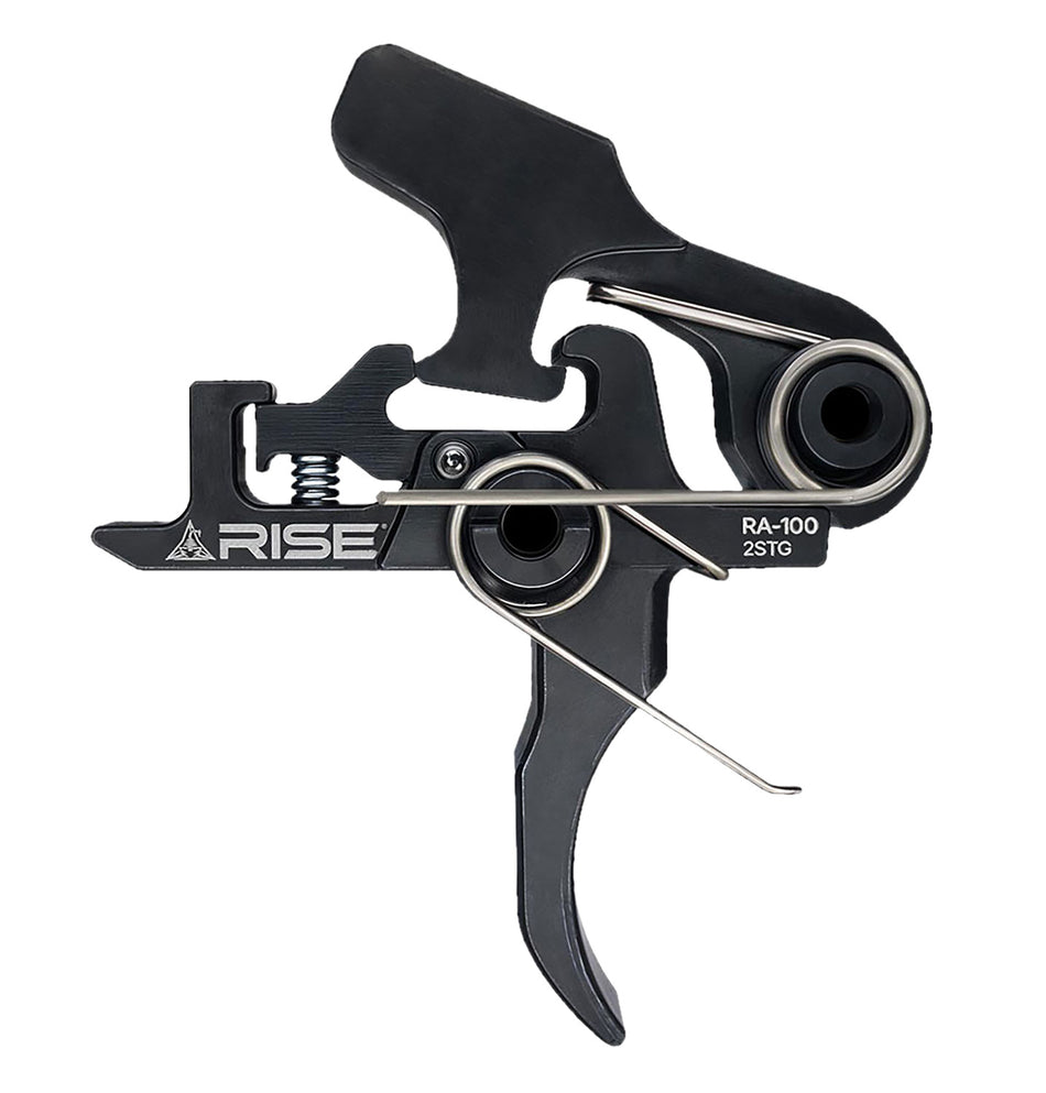 Rise Armament RA-100 AR-Platform Curved Two-Stage Trigger Black Nitride Finish