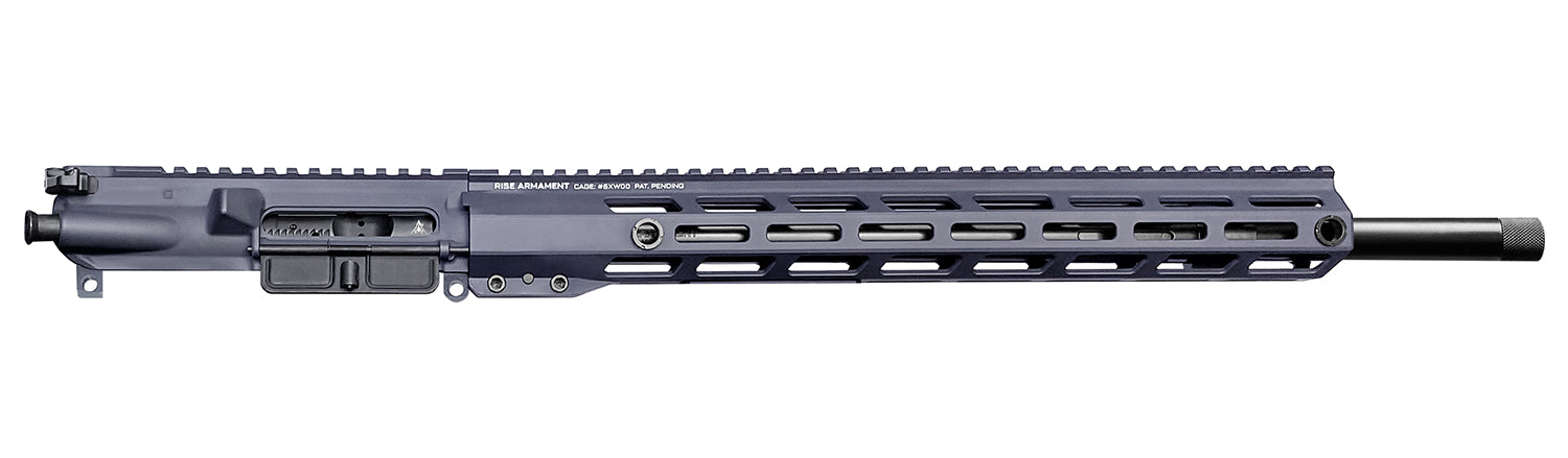 Rise Armament RA22ARCCUGRY18 .22 ARC 18" Upper Receiver with Free-Float M-LOK Handguard, Gray