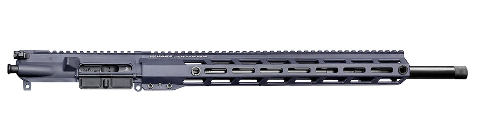 Rise Armament RA6ARCCUGRY18 AR-15 Upper Assembly 6mm ARC 18" Barrel Grey Cerakote Aluminum
