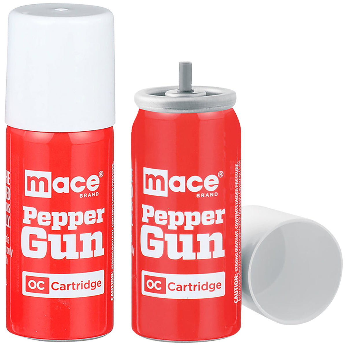 Mace 80421 OC Pepper Replacement Cartridges 2-Pack 25 Foot Range
