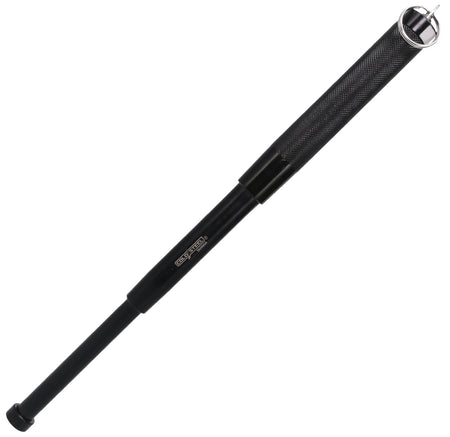 Cold Steel CSBT16 Steel Expandable Baton 11-16" Collapsible Black with Keyring Pouch