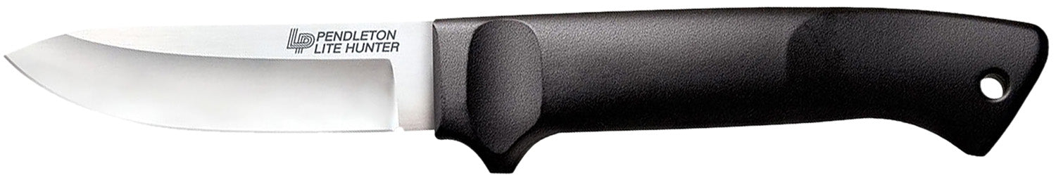 Cold Steel Pendleton Lite Hunter 3.63" Fixed Blade Drop Point 4116 Stainless, Black Polymer Handle