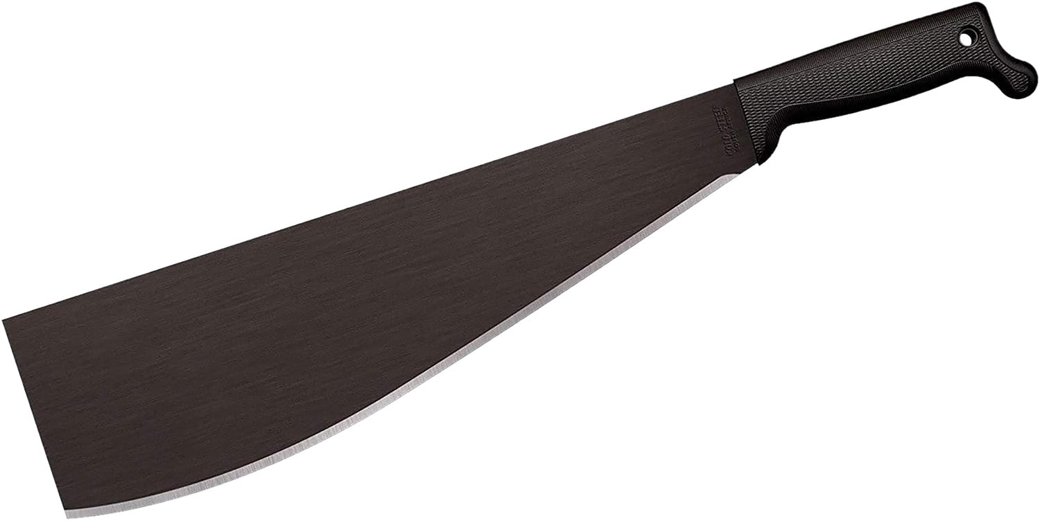 Cold Steel Heavy Machete 14.63" 65Mn Carbon Steel, Polypropylene Handle, 20.25" Long, Includes Sheath