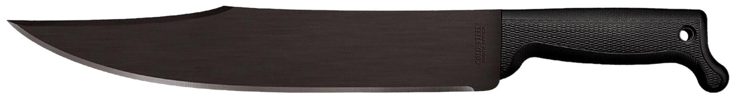 Cold Steel CS97BWM12S 12" Bowie Machete Baked-On Anti Rust Carbon Steel Blade Black Handle w/ Sheath