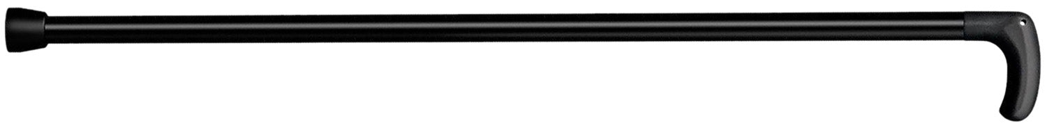 Cold Steel CS91PBX Heavy Duty Cane Aluminum Shaft with Nylon Partial Crook Handle Black