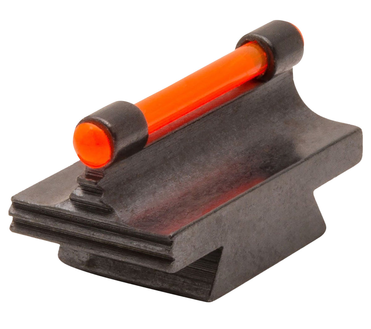 TruGlo TG95343RR Front Rifle Sight Red Fiber Optic Black Frame 3/8 Inch Dovetail .343 Height