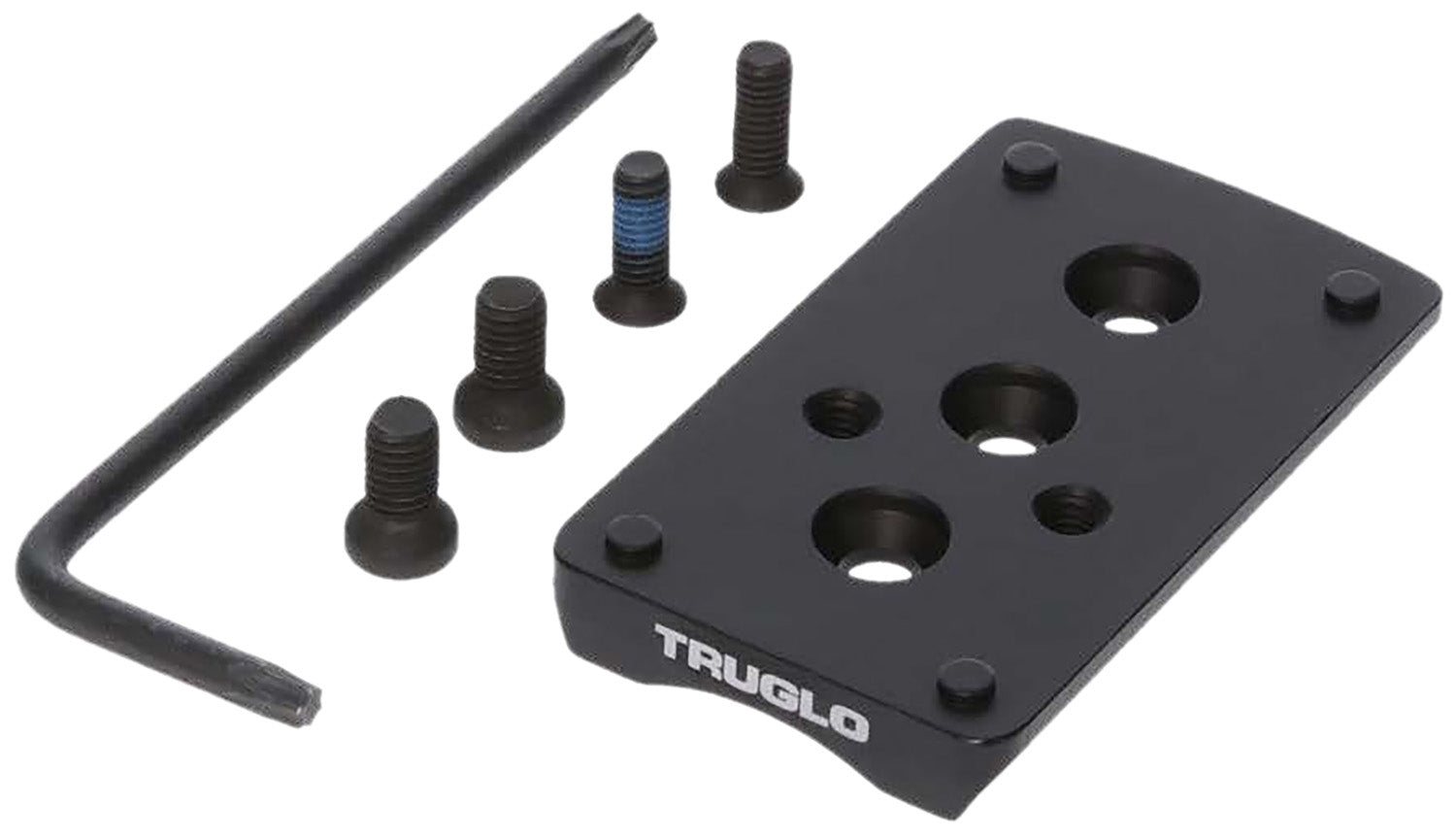 TruGlo TGTG8950M2 Black Nitride Fortress Pistol RMR Optic Mount Steel