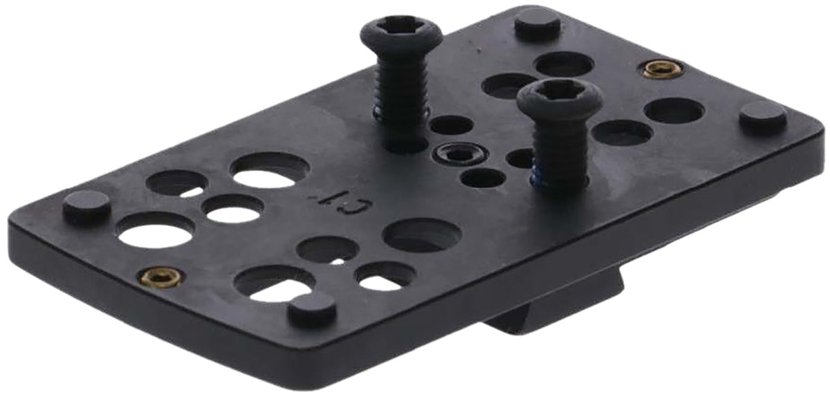 TruGlo TGTG8950C2 Black Nitride Fortress Steel Pistol RMR Optic Mount