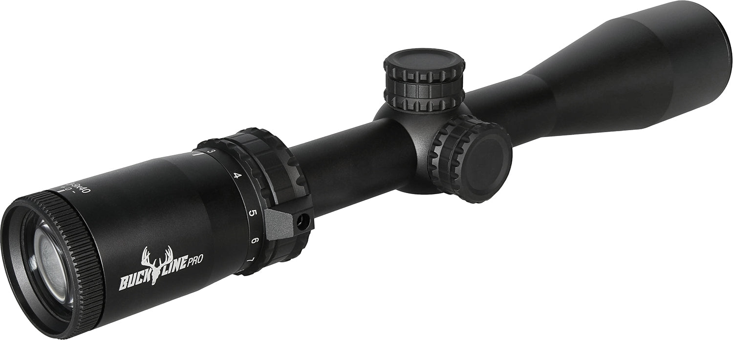 TruGlo Buckline Pro Rifle Scope 3-9x40mm Matte Black 1-Inch Tube TGTG85394PXB
