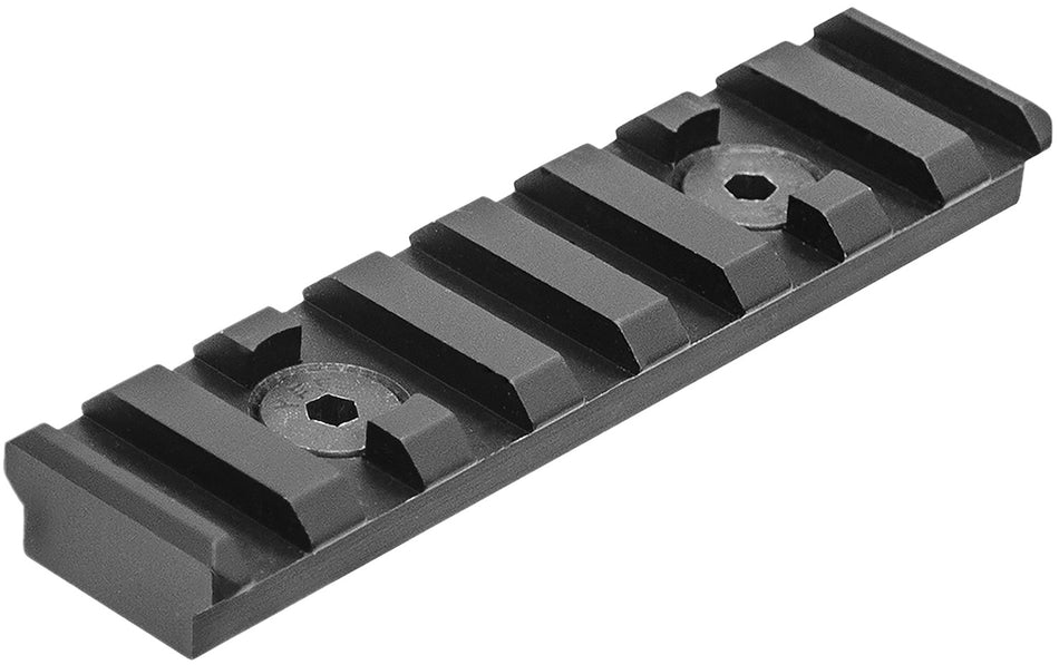 UTG MTURS09M M-LOK Compatible 8-Slot Picatinny Rail Section Matte Black