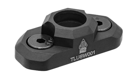 Leapers UTG TLUSW001 QD Swivel Adaptor M-LOK Mount Black Anodized 6061-T6 Aluminum