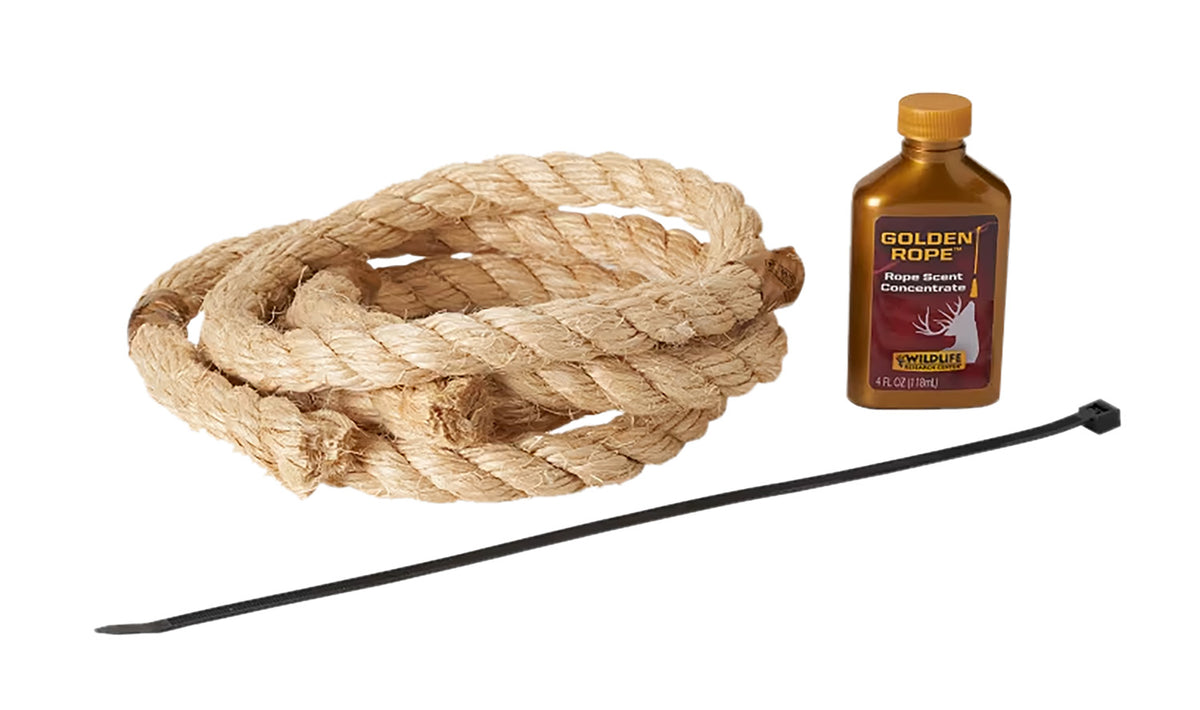 Wildlife Research 391 Deer Attractant Golden Rope Scent Kit with Cable Tie