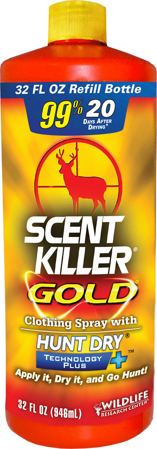 Wildlife Research 1261 Scent Killer Gold 32 oz Refill Odor Eliminator Spray