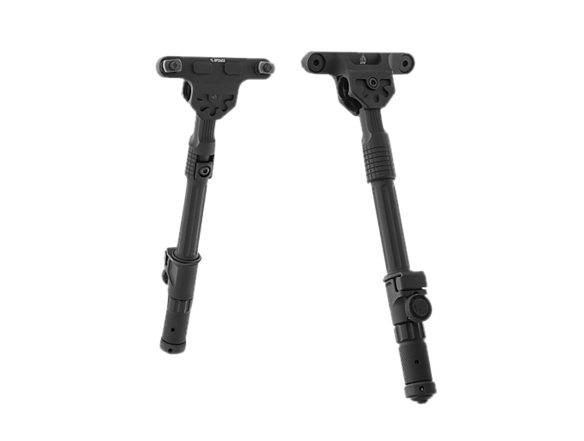 Leapers TLBPDM03 Recon Flex II Aluminum Bipod Black Anodized 7.10-9.10 Inch