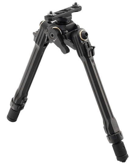 Leapers TLUBP01M Aluminum Steel Bipod M-LOK Black Anodized 8.50-11 Inch