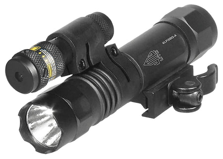 UTG LT-ELP38Q-A 400 Lumen Tactical Light/Red Laser Combo Quick Detach Mount