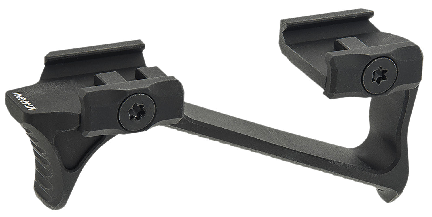 Leapers MTAFGP01 Matte Black Aluminum Ultra Slim Angled Foregrip