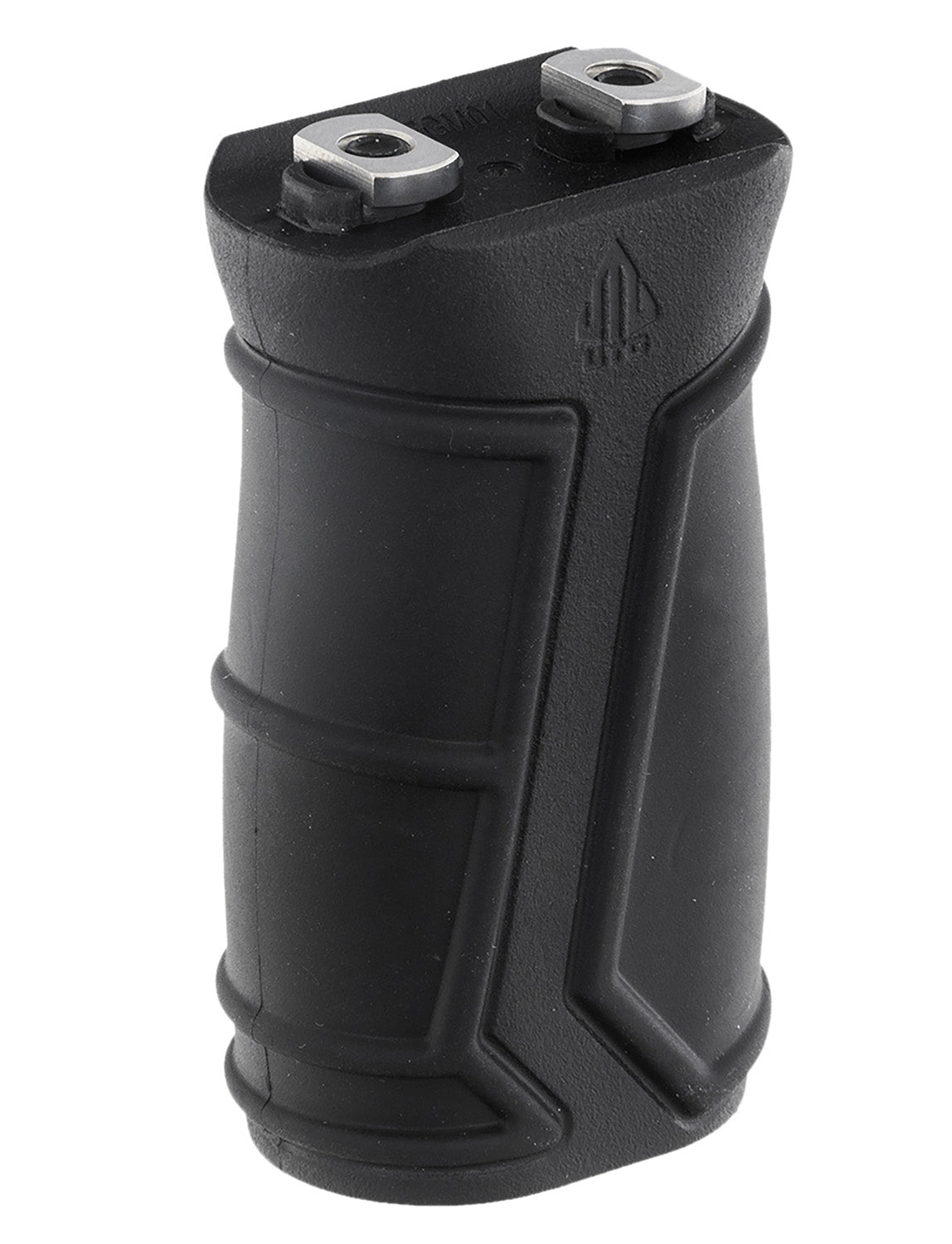 Leapers RBFGM01 Compact Polymer Foregrip Matte Black Rubberized Grip Texture