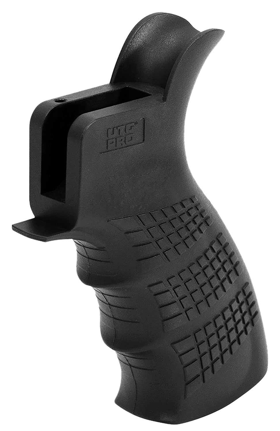 Leapers RBUPG01B Ambidextrous Pistol Grip Black Polymer Fits AR-15
